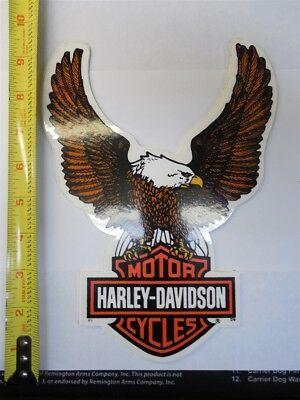 Eagle Standing On Shield Logo - HARLEY DAVIDSON 10 Bar and Shield Ceramic Collector Plate - $24.99