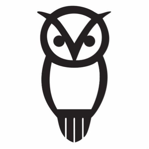 Athena Owl Logo - Athena greek symbol. Owl. Owl, Owl silhouette, Chi omega