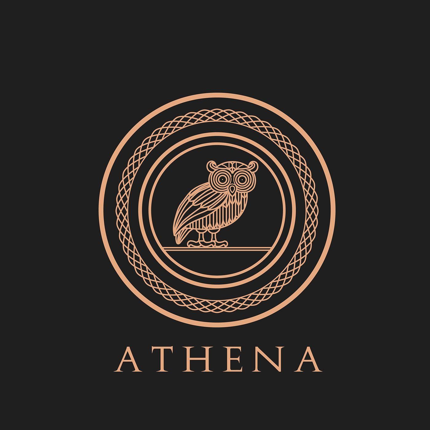 Athena Owl Logo - The Owl of Athena on Behance