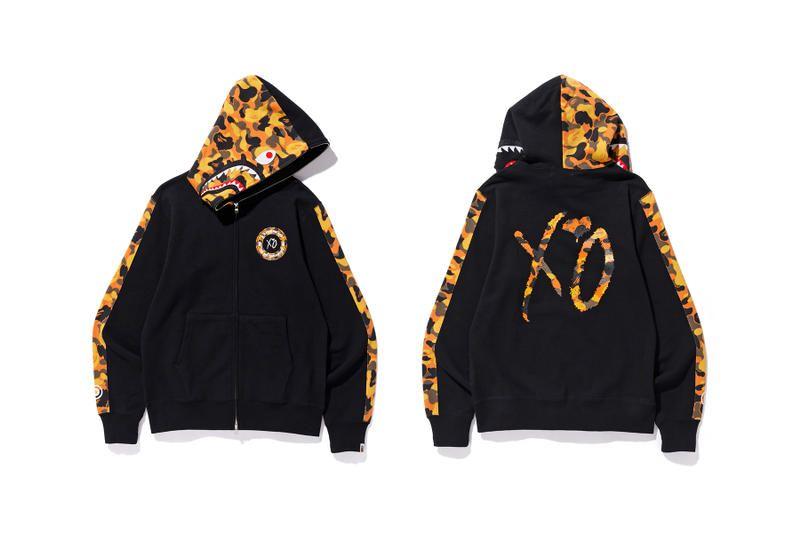 Supreme BAPE Collab Logo - The Weeknd x BAPE Collaboration Closer Look | HYPEBEAST