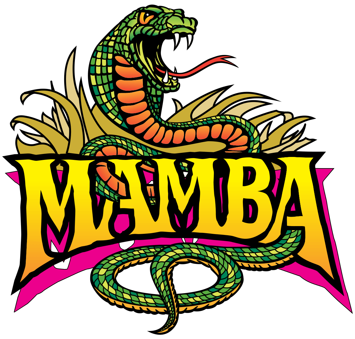 Mamba Logo - Mamba (roller coaster)