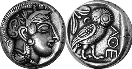 Athena Owl Logo - Amazon.com: Athena and Owl, Goddess of Wisdom, Mark of Athena, Percy ...