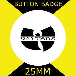 The Wu-Tang Clan Logo - WU-TANG CLAN- LOGO - IMAGE-BUTTON BADGE 25MM/1