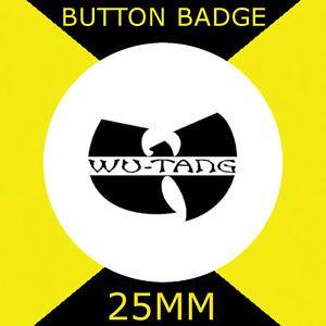 The Wu-Tang Clan Logo - WU TANG CLAN LOGO BUTTON BADGE 25MM 1 D PIN GREAT GIFT FOR