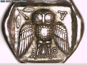 Athena Owl Logo - REPRO ATTICA ATHENS SOLID SILVER 950 THE FAMOUS DEKADRACHM COIN ...