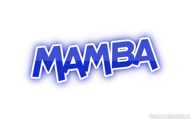 Mamba Logo - Liberia Logo | Free Logo Design Tool from Flaming Text
