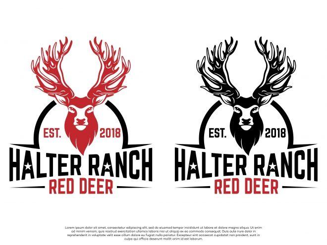Red Deer Logo - DesignContest Ranch Red Deer Halter Ranch Red Stag