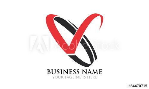 Modern V Logo - Modern V Circle Logo - Buy this stock vector and explore similar ...