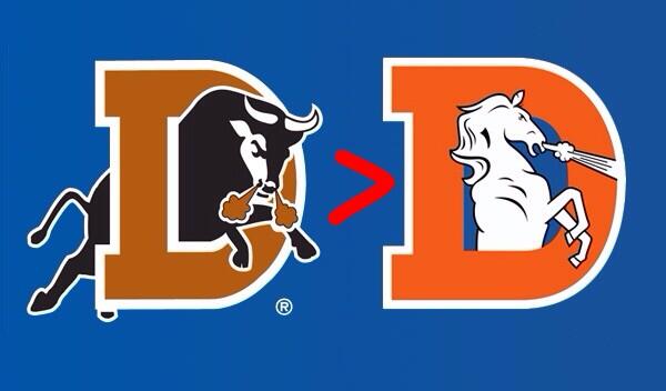 Durham Bulls Logo - Durham Bulls like there can only be one snorting