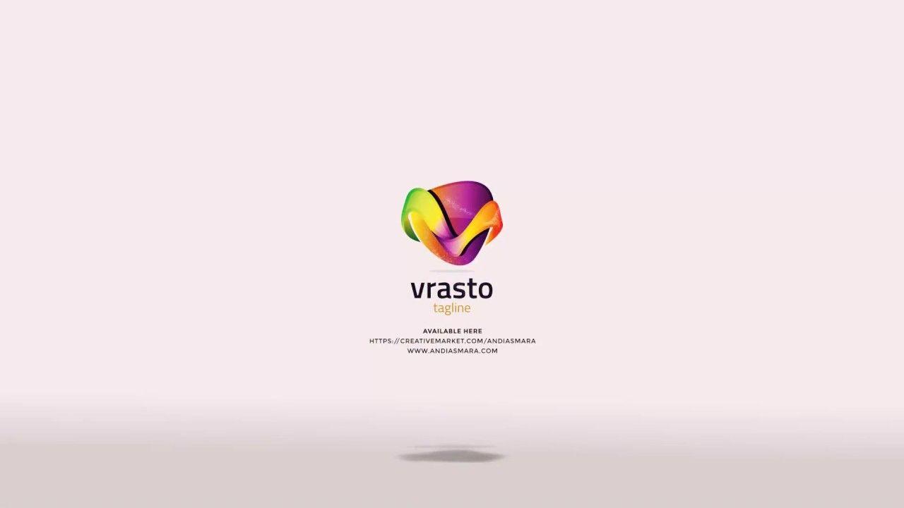 Modern V Logo - Modern Letter 'v' Logo Template - YouTube