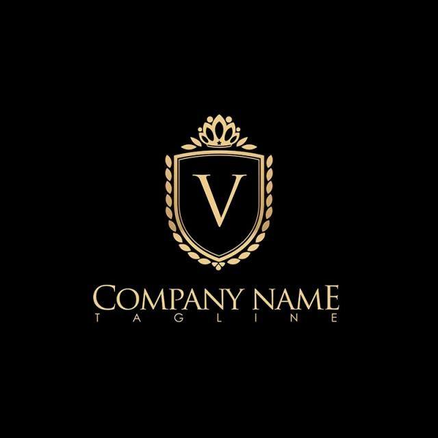 Modern V Logo - V logo modern template Template for Free Download on Pngtree