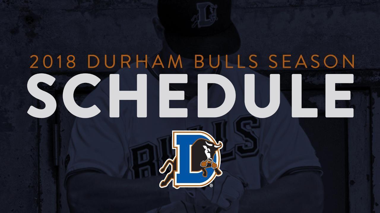 Durham Bulls Logo - Bulls' 2018 Home Schedule Released | Durham Bulls News