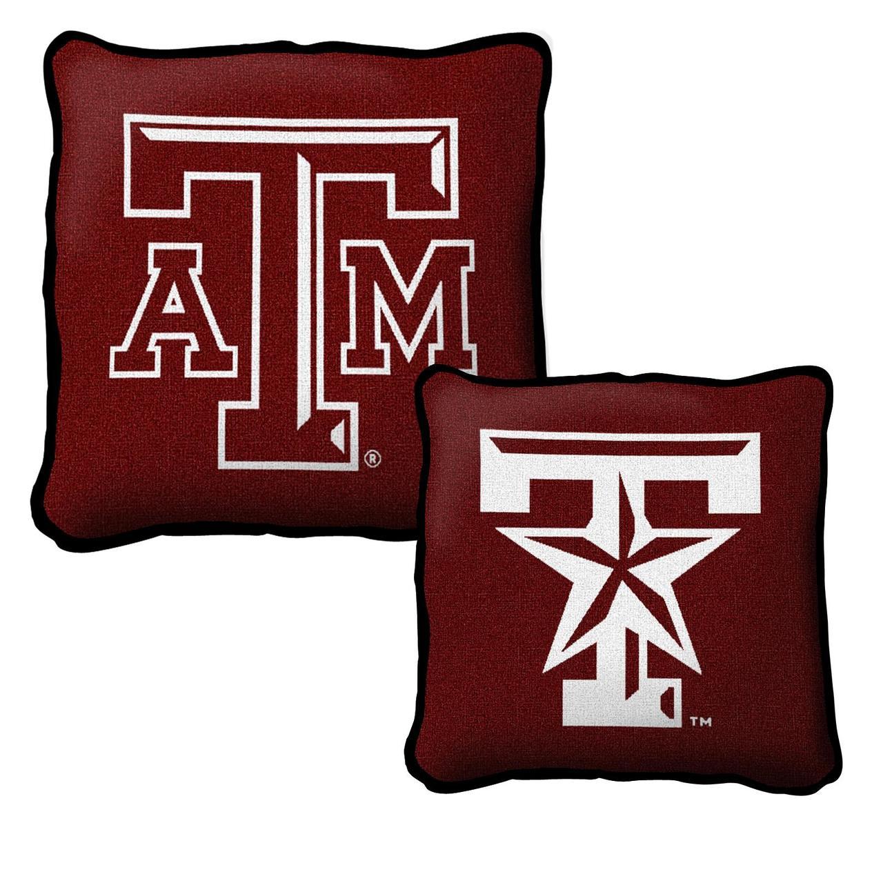 A&M University Logo - Texas A&M University Logo Pillow. Fan Day Gear