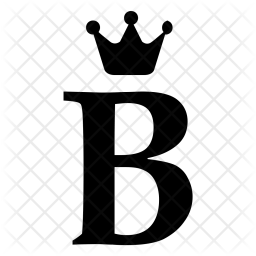 B Crown Logo - Premium Royal, Alphabet, Crown, Letter, English, Y Icon download in ...