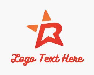 R Star Logo - Letter R Logo Maker