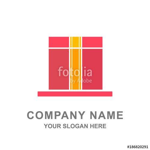 Red Box Company Logo - Red Box Gift Present Logo Vector Stock Image And Royalty Free