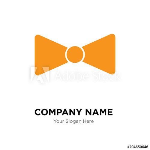 Bow Tie Company Logo - Bow tie company logo design template, colorful vector icon for your ...