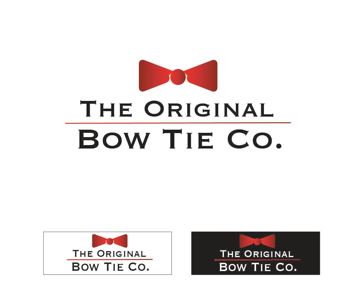 Bow Tie Company Logo - Personable, Playful, Non Profit Logo Design for Original Bow Tie Co ...