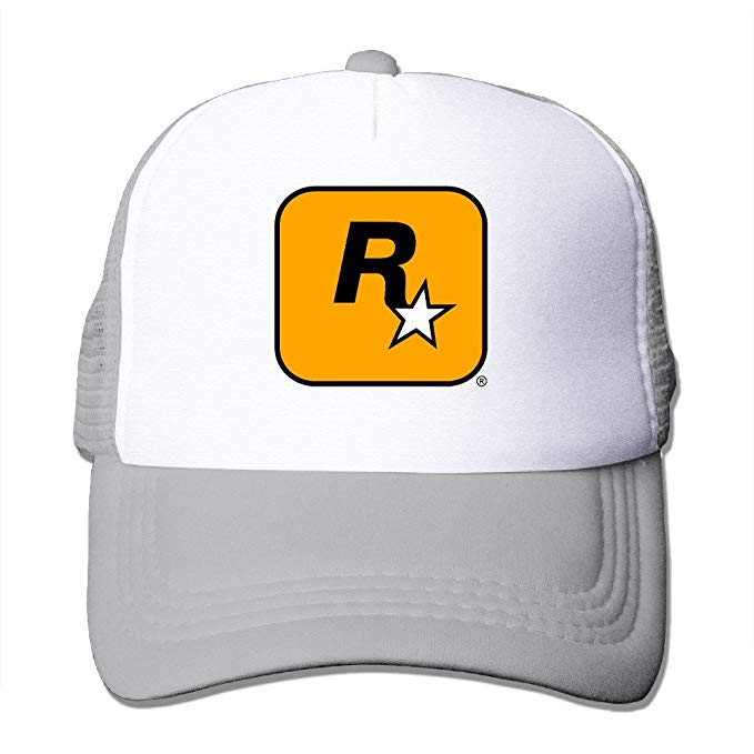 R Star Logo - R Star Logo Snapback Trucker Mesh Unisex One Size Fits Most Hats ...