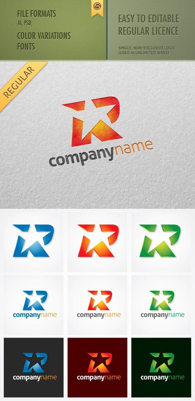 R Star Logo - Great logo, Initial R and Star only $10 | Interests | Great logos ...