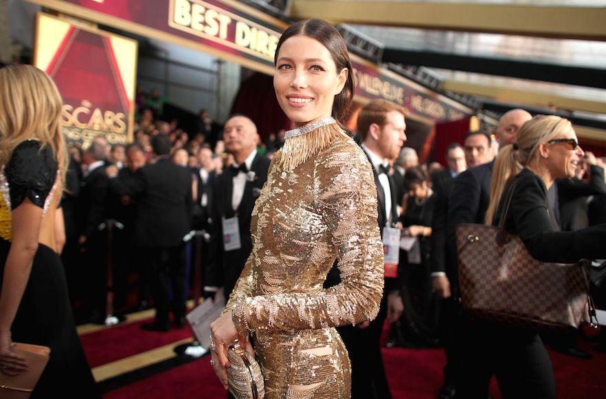 Jewish Couture Logo - Jessica Biel discovers that she's a little bit Jewish - Jewish ...