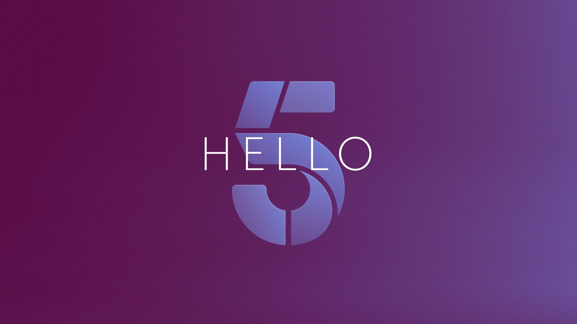 Channel 5 Logo - Channel 5 redesigns its entire network