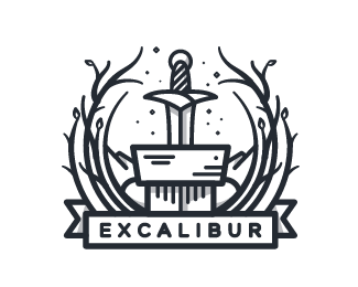 Excalibur Logo - Logo Design. Branding. Logo design, Design, Logos