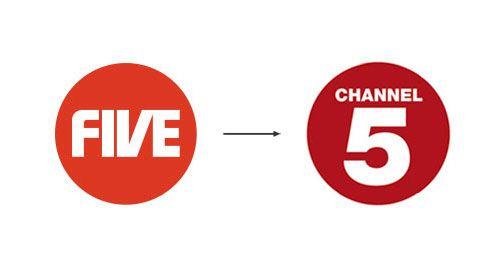 Channel 5 Logo - Channel 5 logo evolution | Logo Design Love