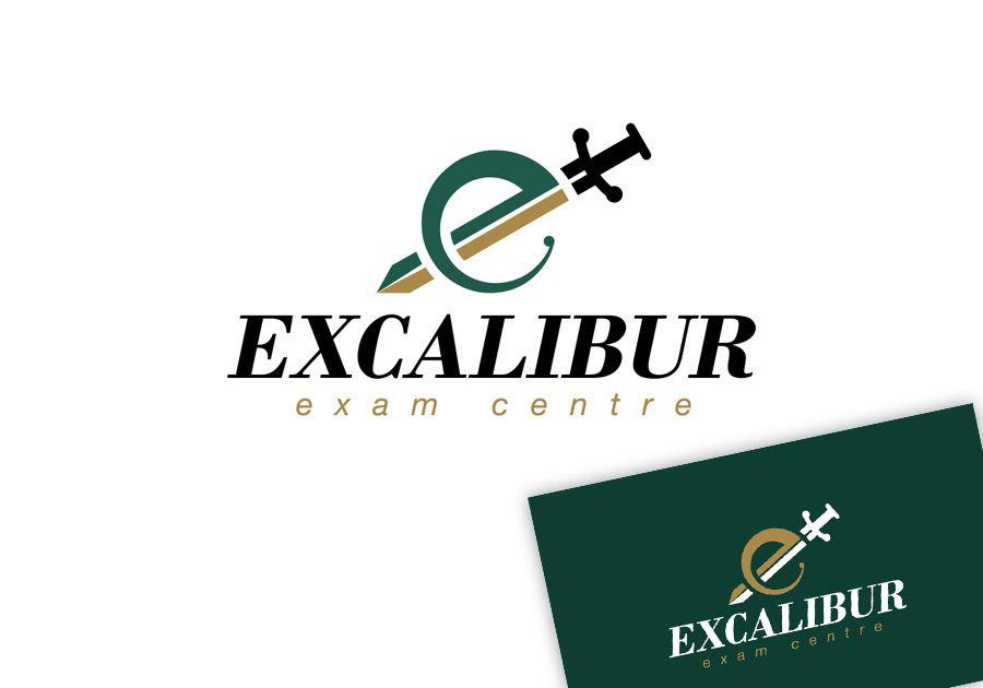 Exam Logo - Oktal Studio - Excalibur Exam Centre – logo design