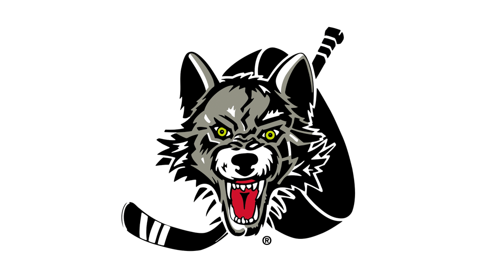 Ice Wolf Logo - History & Timeline | Chicago Ice Hockey Team - Chicago Wolves