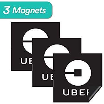 Actual Size Uber Driving Logo - Amazon.com: Uber (U) rideshare display decal placard emblem with ...