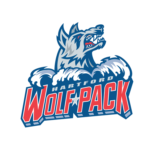 Ice Wolf Logo - Hartford Wolf Pack