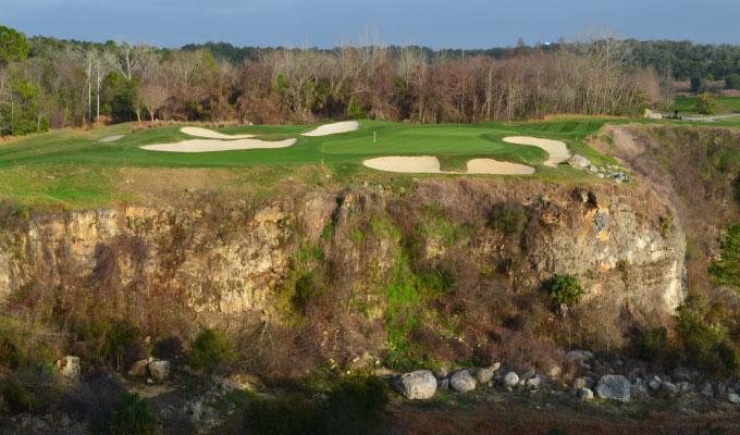 Black Diamond Ranch Logo - Play the Tips Info Diamond Ranch (Quarry Course)