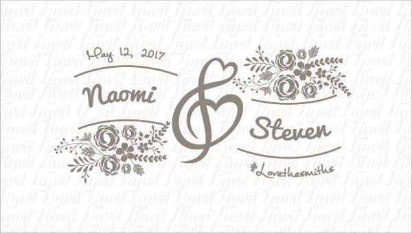 Wedding Logo - Wedding Logo Design Templates. Design Trends PSD