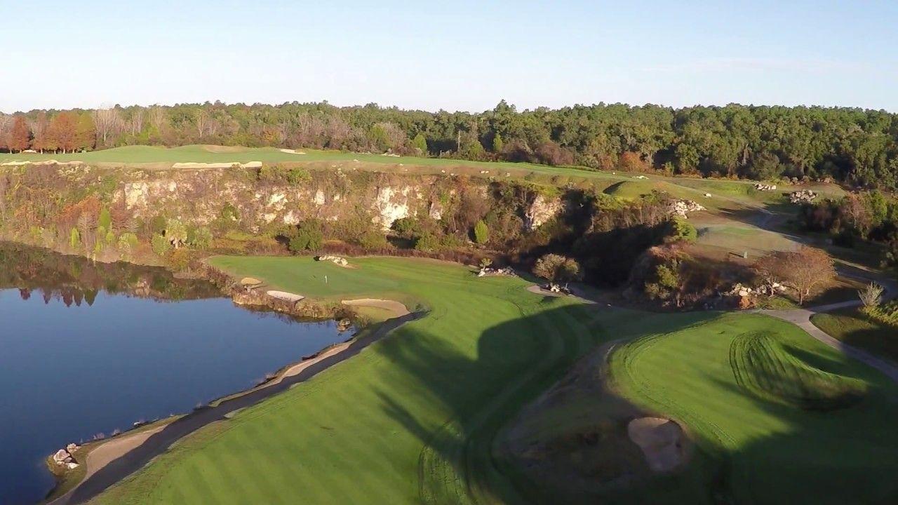 Black Diamond Ranch Logo - Black Diamond Ranch Quarry holes 14-16 early morning - YouTube