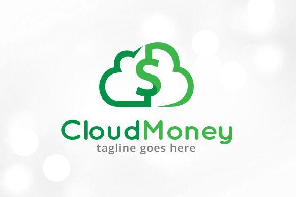 Money App Logo - Cloud Money Logo Template. Templates. Logo