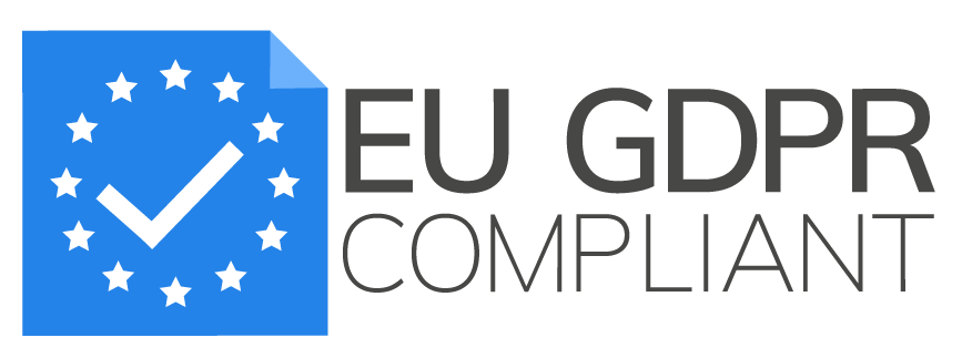 Most Popular European Logo - EU GDPR Compliant - General Data Protection Regulation - Home