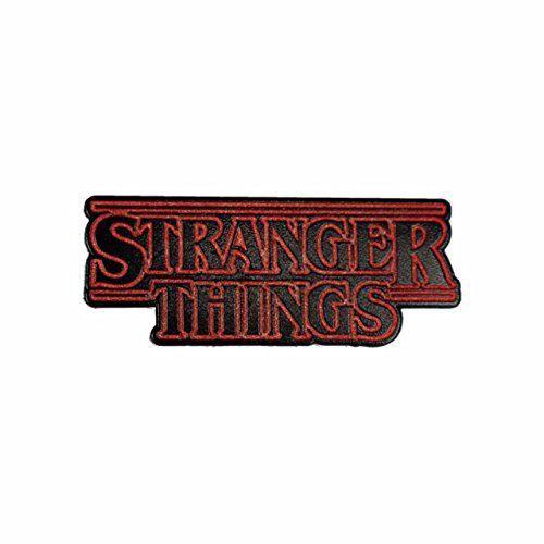 Wide Red P Logo - Stranger Things TV Series Logo 1 1 4″ Wide Metal Enamel P