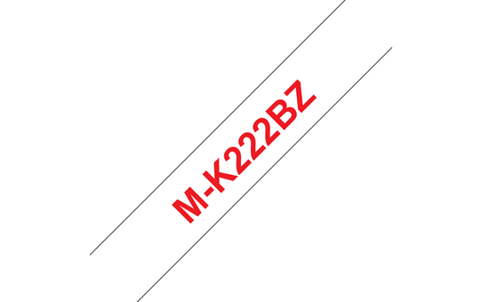 Wide Red P Logo - M K222BZ