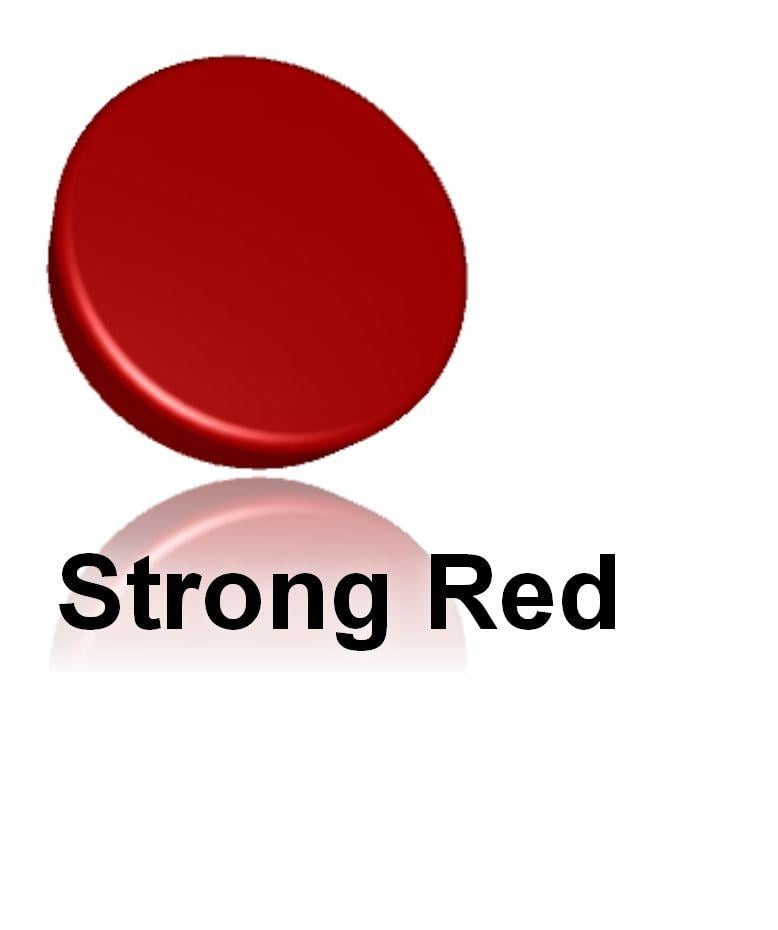 Wide Red P Logo - Strong Red Self Adhesive Craft Vinyl Gloss 305mm wide