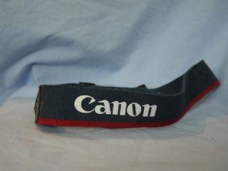 Wide Red P Logo - ACTUAL MAKERS Canon Blue Red WIDE SLR Camera Strap 2.49