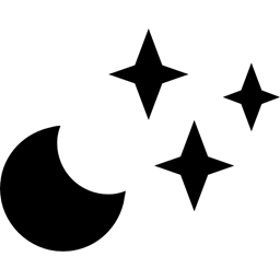 Clear Moon Logo - Stars, interface, sky, night, Clear, Moon, symbol, weather, Haw