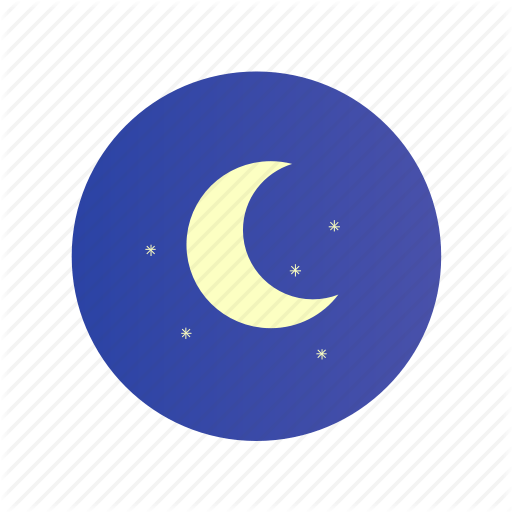 Clear Moon Logo - Clear, dark, moon, night, stars icon