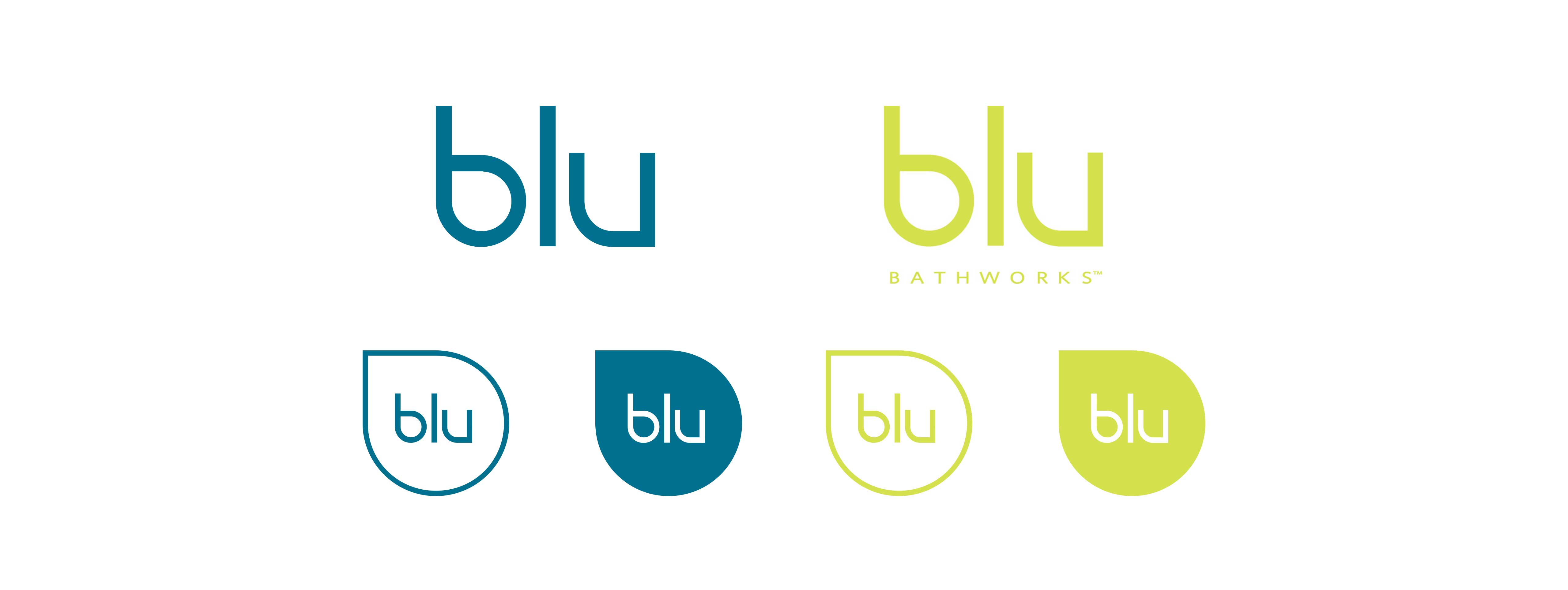 Blu Logo - Brand Logo Visual Communications Blu Bathworks Coastlines Creative