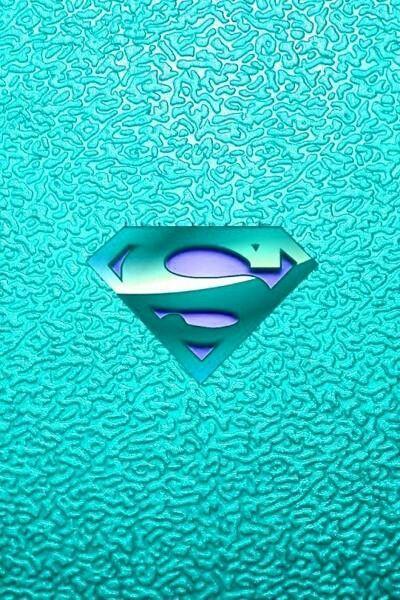 Turquoise Superman Logo - SUPERMAN | SUPERMAN | Superman, Superman wallpaper, Superman logo