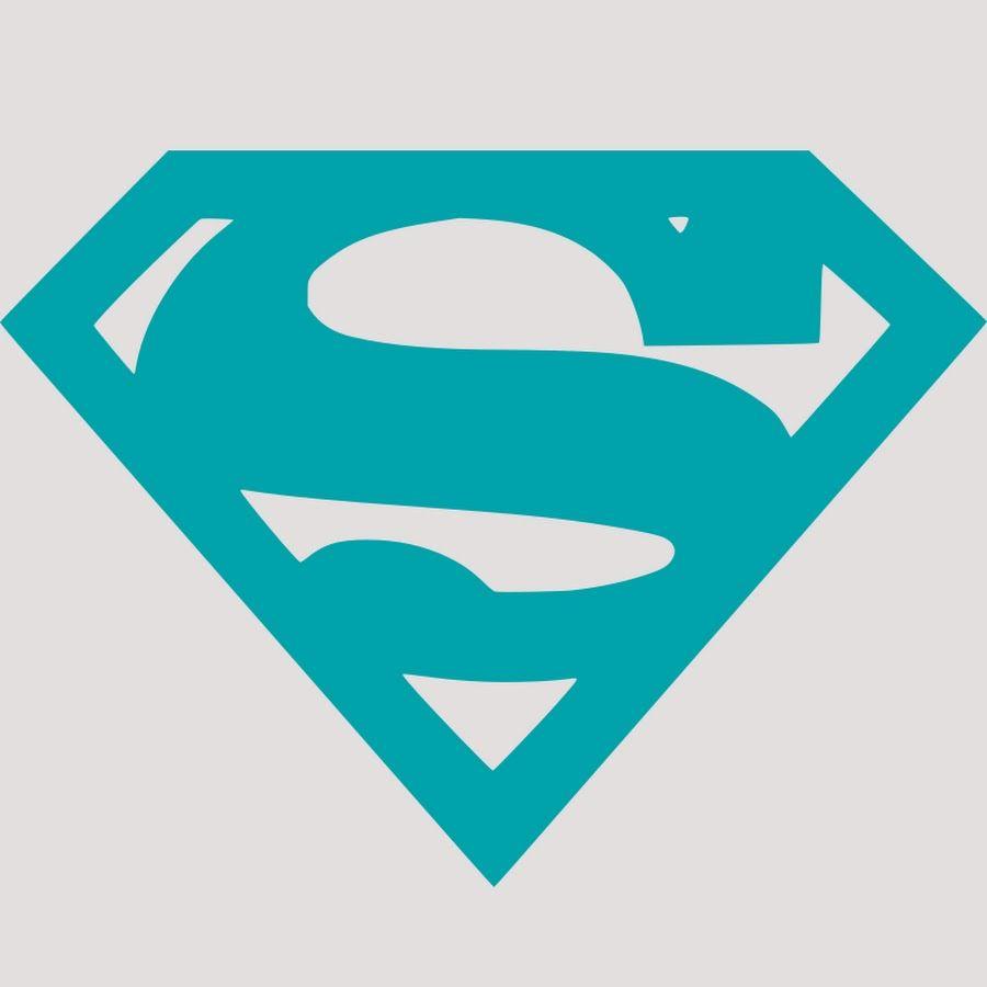 Turquoise Superman Logo - Sajam - YouTube