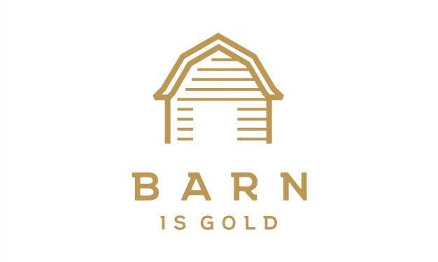 Barn Logo - Minimalist barn logo design Vector | Premium Download