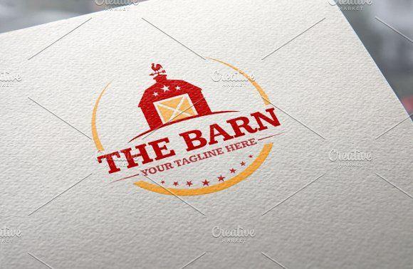 Barn Logo - Barn. Logo Template Logo Templates Creative Market