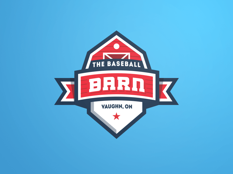 Barn Logo - The Baseball Barn - Logo by Jon Fitzsimmons | Dribbble | Dribbble