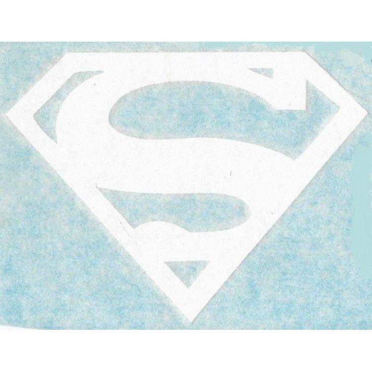 Turquoise Superman Logo - Superman Logo White 6